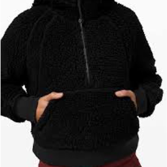 RARE Lululemon Scuba Oversized Sherpa 1/2 Zip
Black XL/XXL - Picture 3 of 7